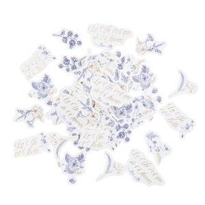 Confettis Toile de Jouy Bleu Marine Maison Yvon